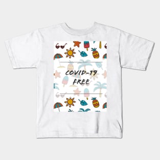 Covid-19 free mask! Kids T-Shirt